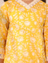 Girl's' Yellow Only Kurta